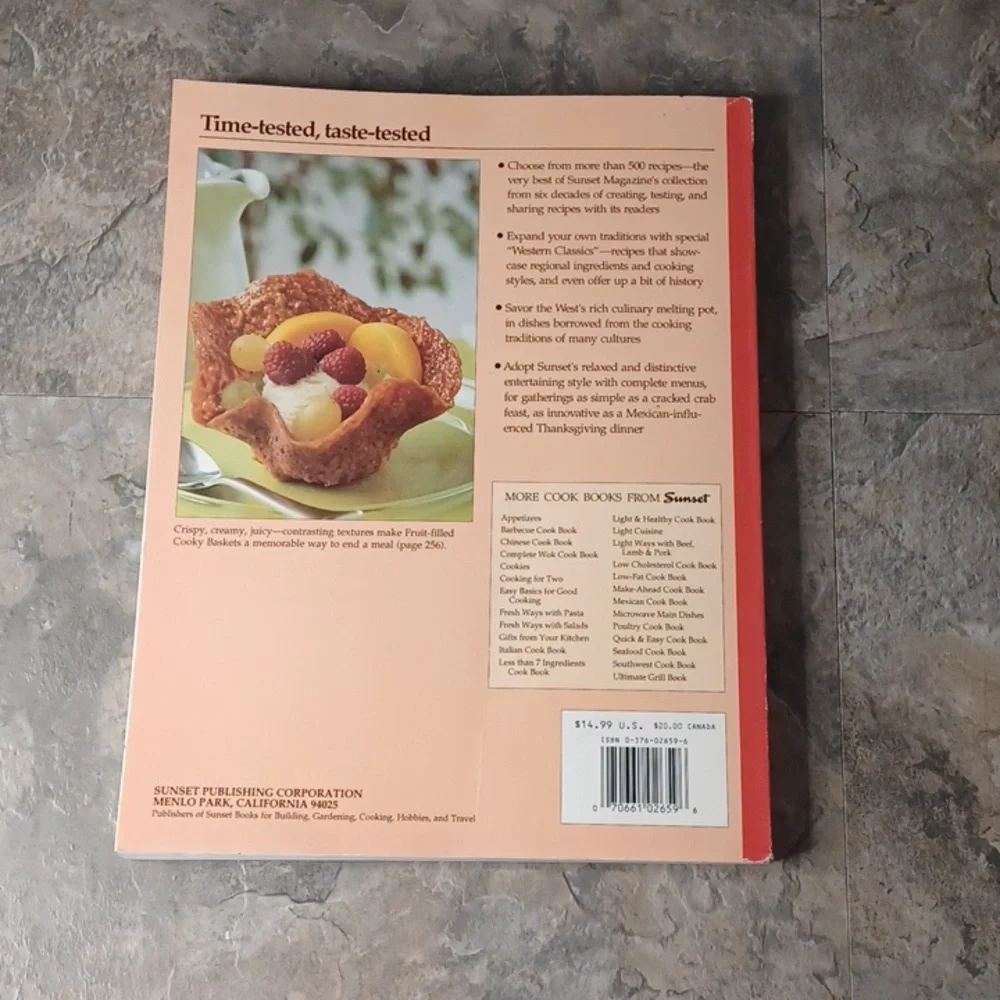The Best of Sunset Cookbook